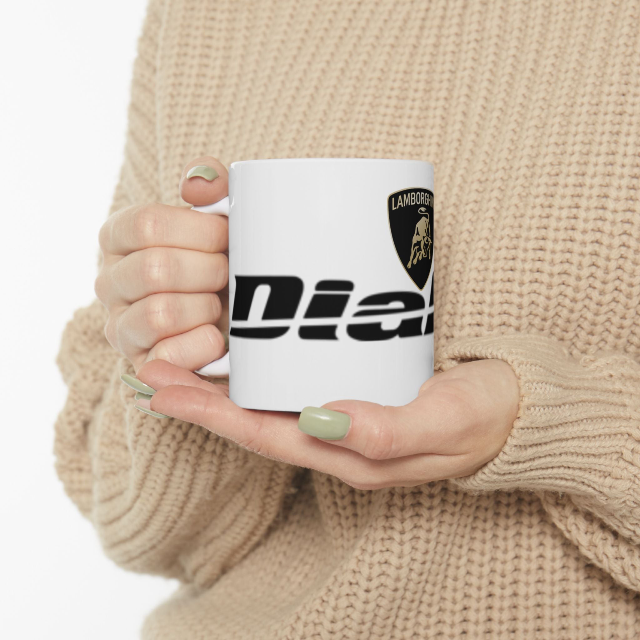 Lamborghini Diablo Ceramic Mug