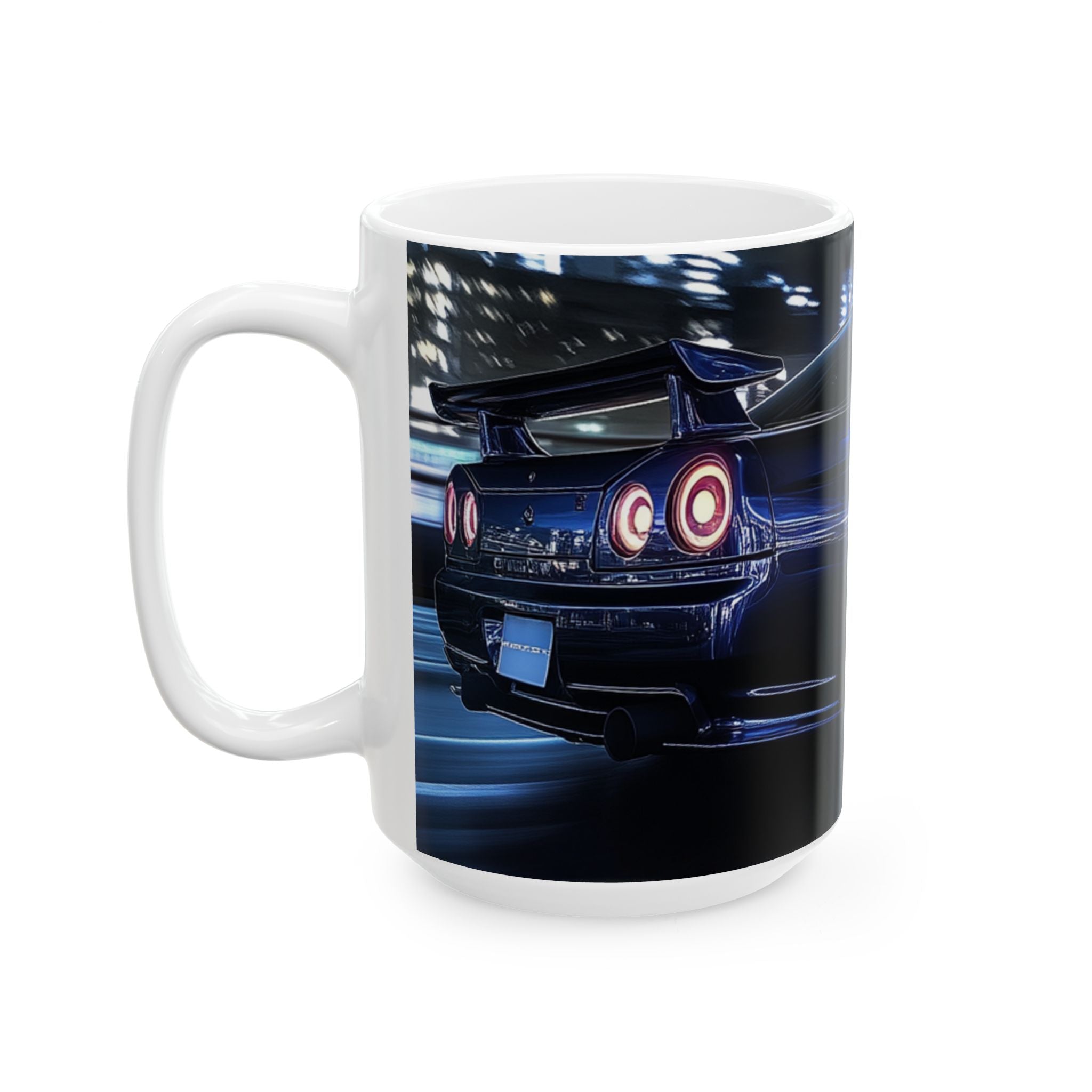 Nissan Skyline R34 GT-R Coffee Mug | JDM Car Enthusiast Gift | CarLore Studio