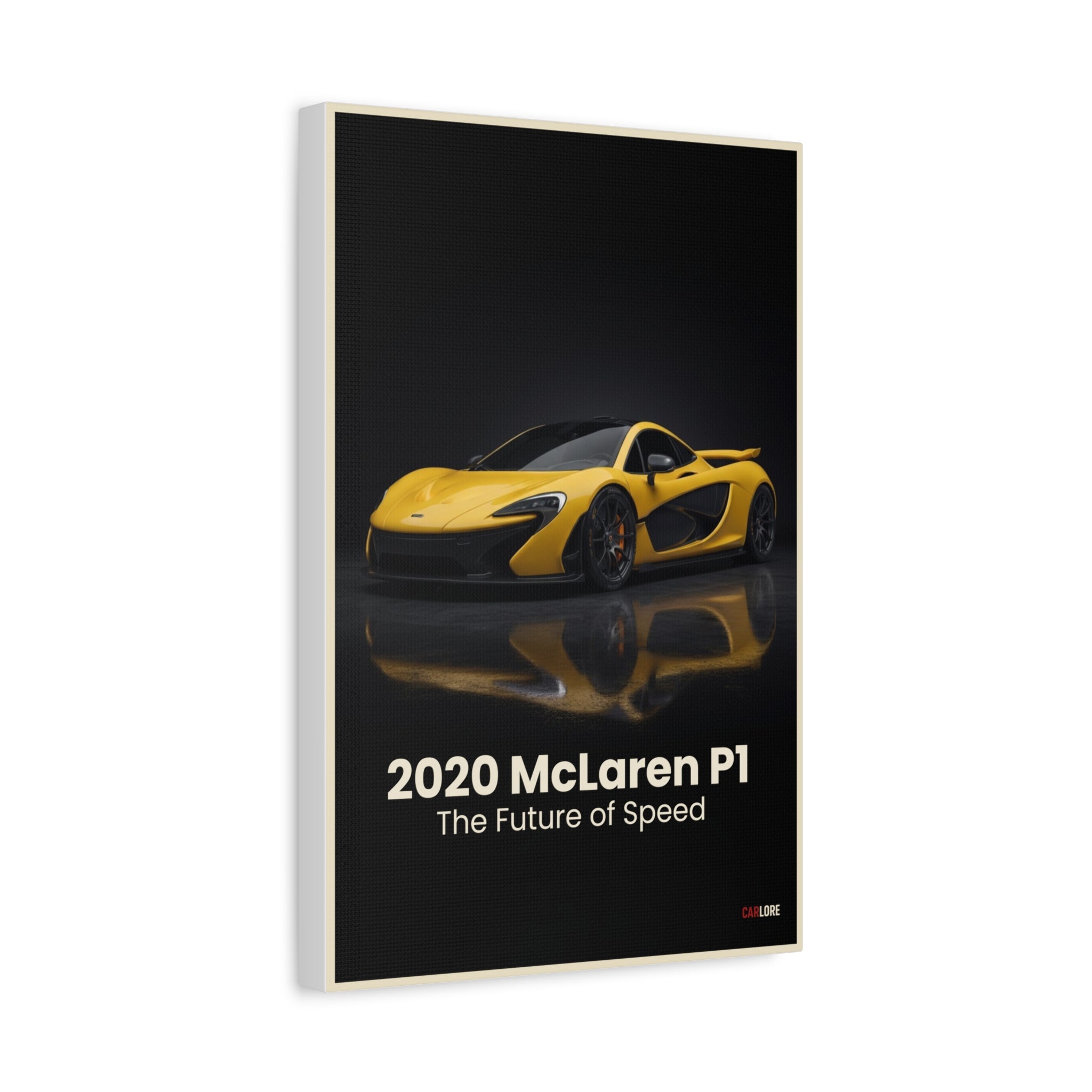 2020 McLaren P1 – The Future of Speed | Hyper-Realistic Collector's Wall Art