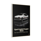 Opel Kadett Super Boss – The Track Tamer of South Africa | Hyper-Realistic Collector's Wall Art