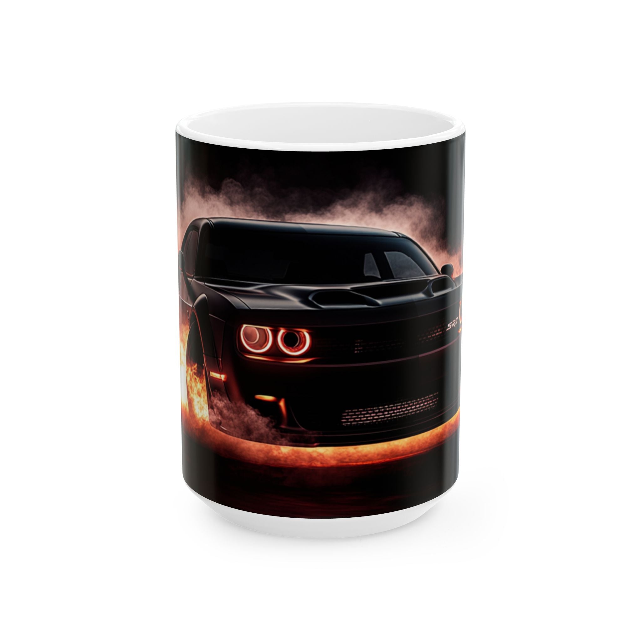 Dodge Challenger Hellcat Coffee Mug | Muscle Car Enthusiast Gift | CarLore Studio