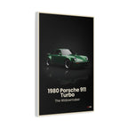 1980 Porsche 911 Turbo – "The Widowmaker" | Hyper-Realistic Collector's Wall Art