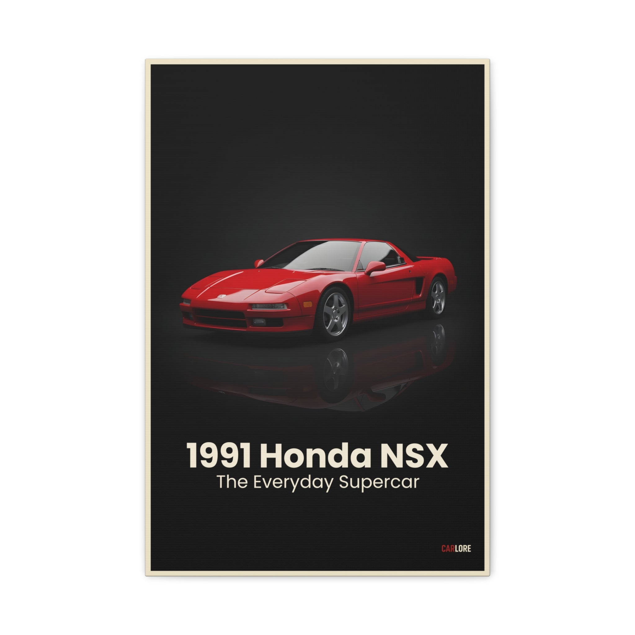 1991 Honda NSX – The Everyday Supercar | Hyper-Realistic Collector's Wall Art