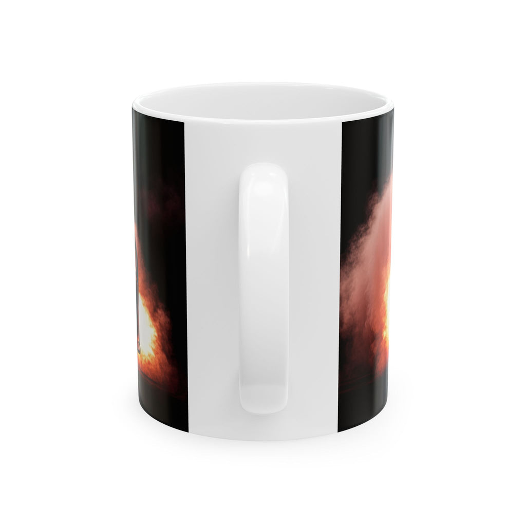 Dodge Challenger Hellcat Coffee Mug | Muscle Car Enthusiast Gift | CarLore Studio
