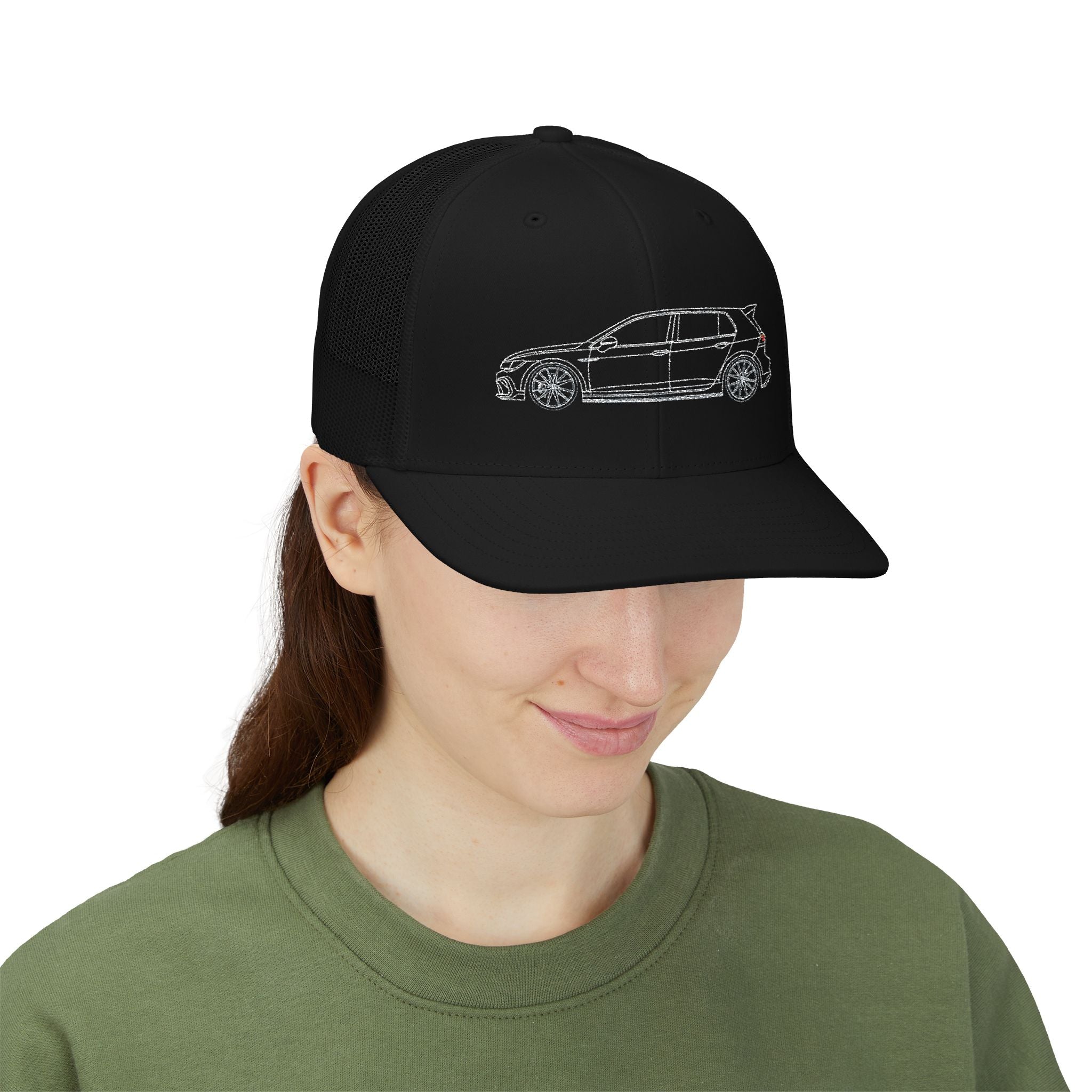 Volkswagen Golf 8 GTI Snapback Cap | SA Hot Hatch Hat | CarLore Studio