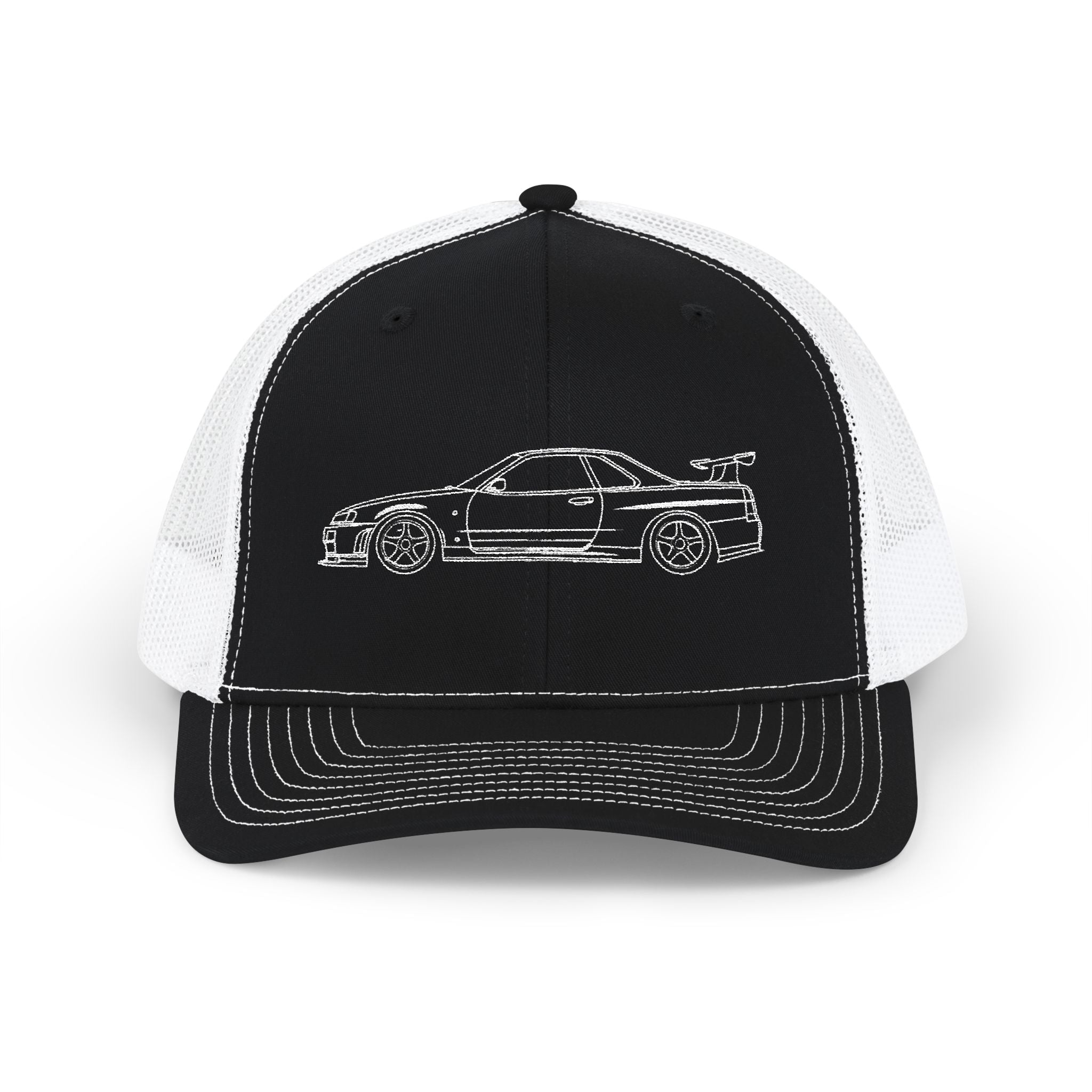 Nissan Skyline R34 GT-R Snapback Cap | JDM Car Enthusiast Hat | CarLore Studio