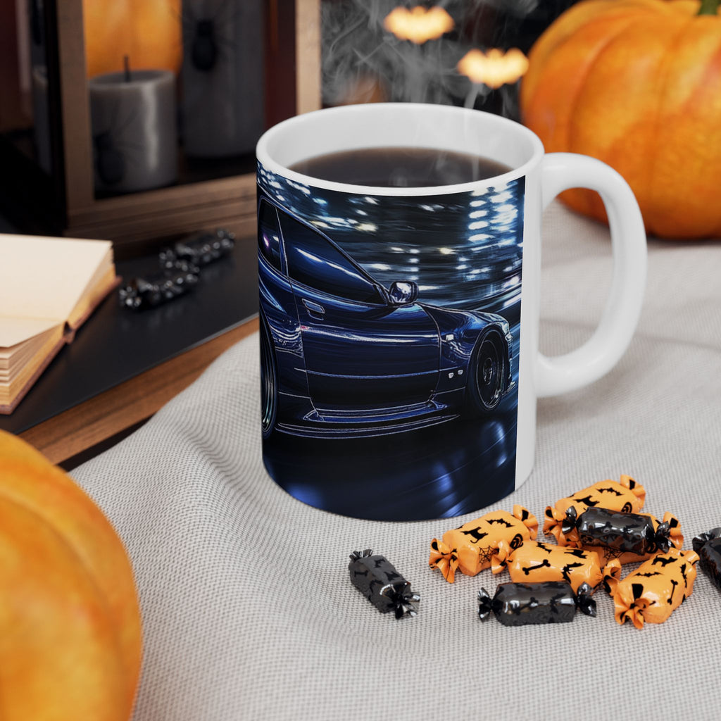 Nissan Skyline R34 GT-R Coffee Mug | JDM Car Enthusiast Gift | CarLore Studio