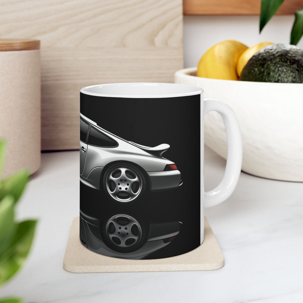 Porsche 911 Coffee Mug | Sports Car Enthusiast Gift | CarLore Studio