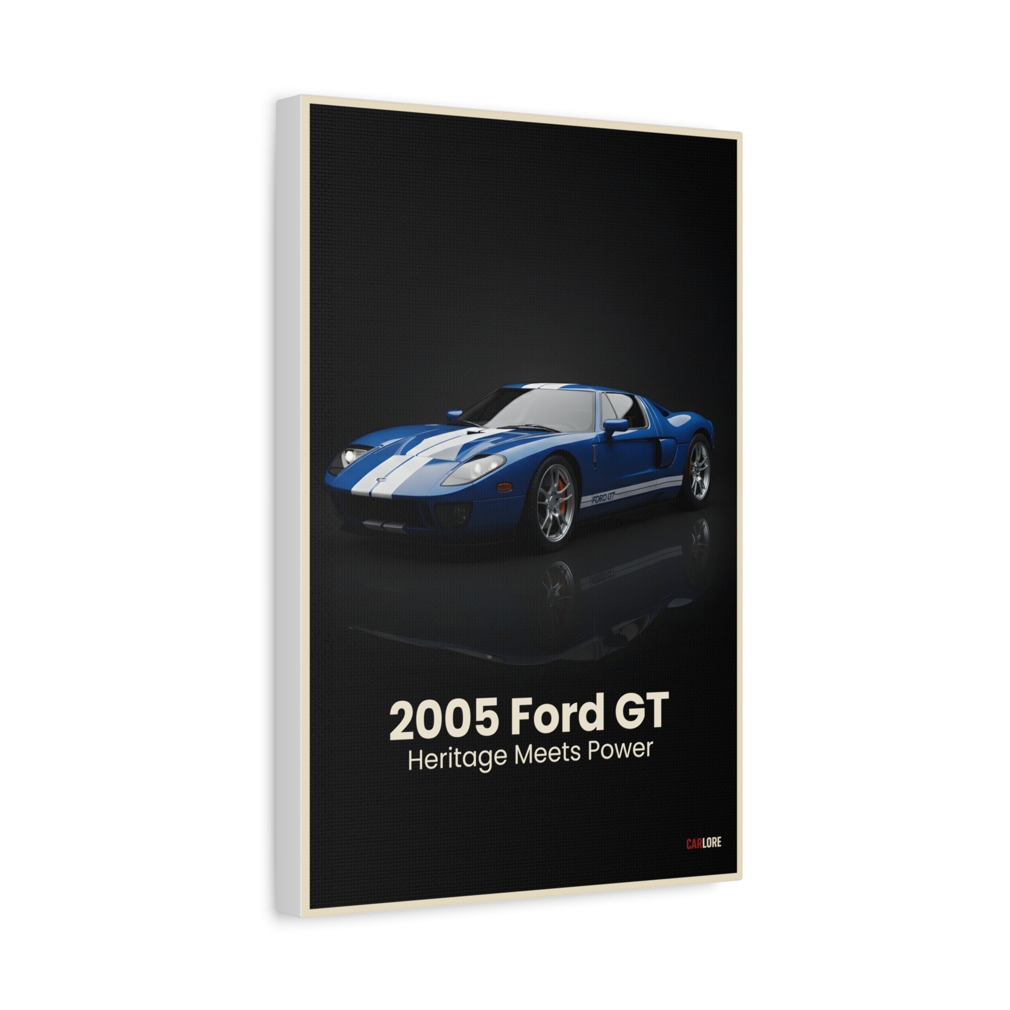 2005 Ford GT – Heritage Meets Power | Hyper-Realistic Collector's Wall Art