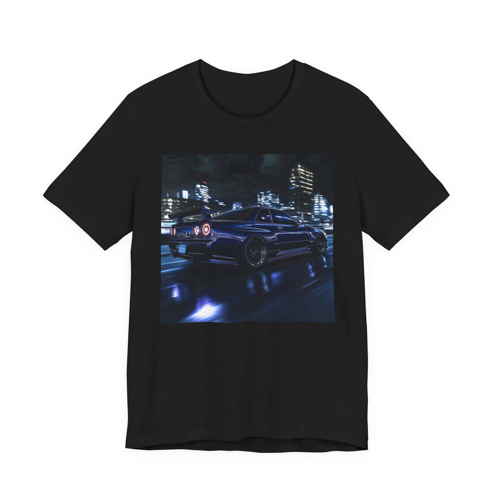 Nissan Skyline R34 GT-R Graphic T-Shirt | JDM Car Enthusiast Tee | CarLore Studio