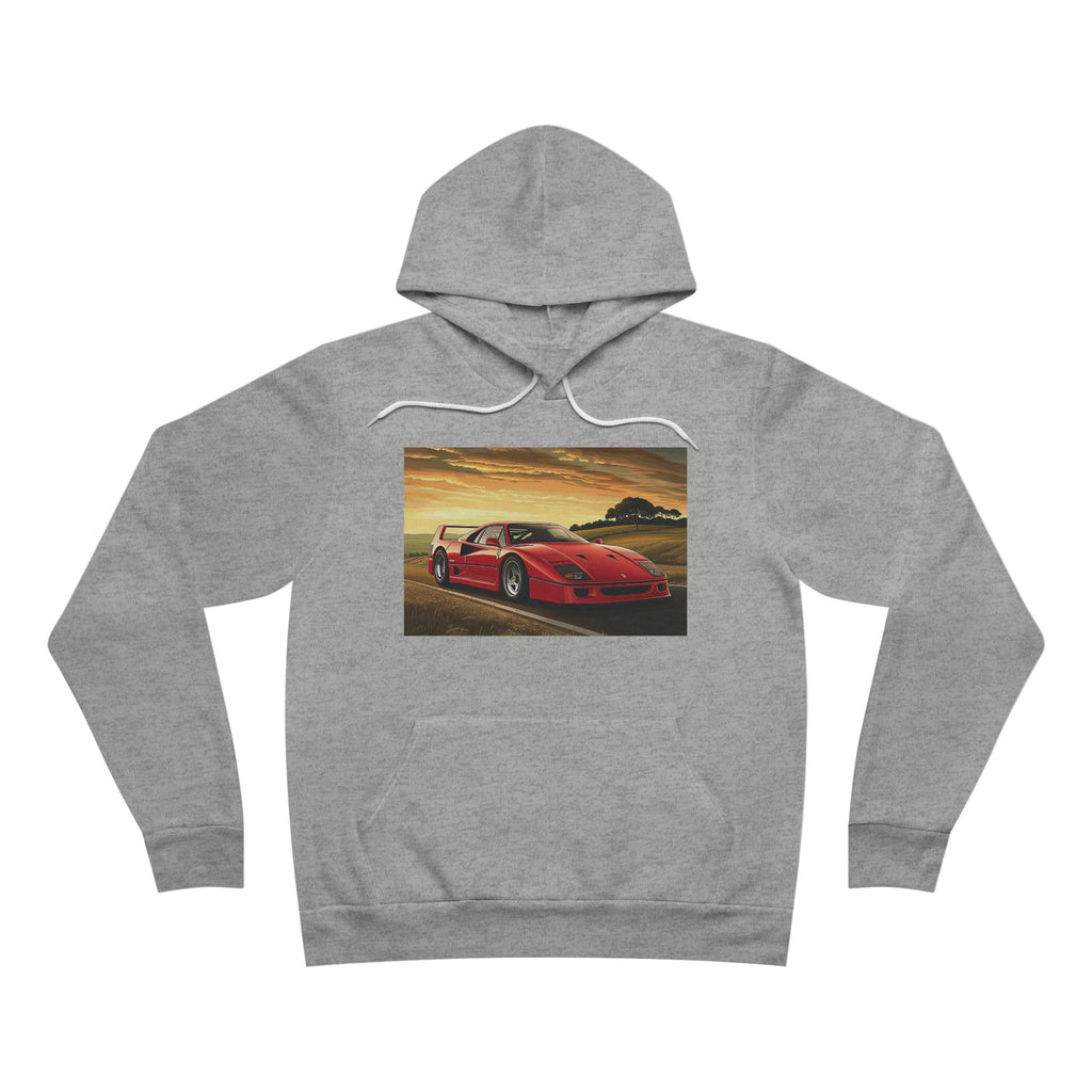 Ferrari F40 Hoodie | Supercar Enthusiast Sweatshirt | CarLore Studio
