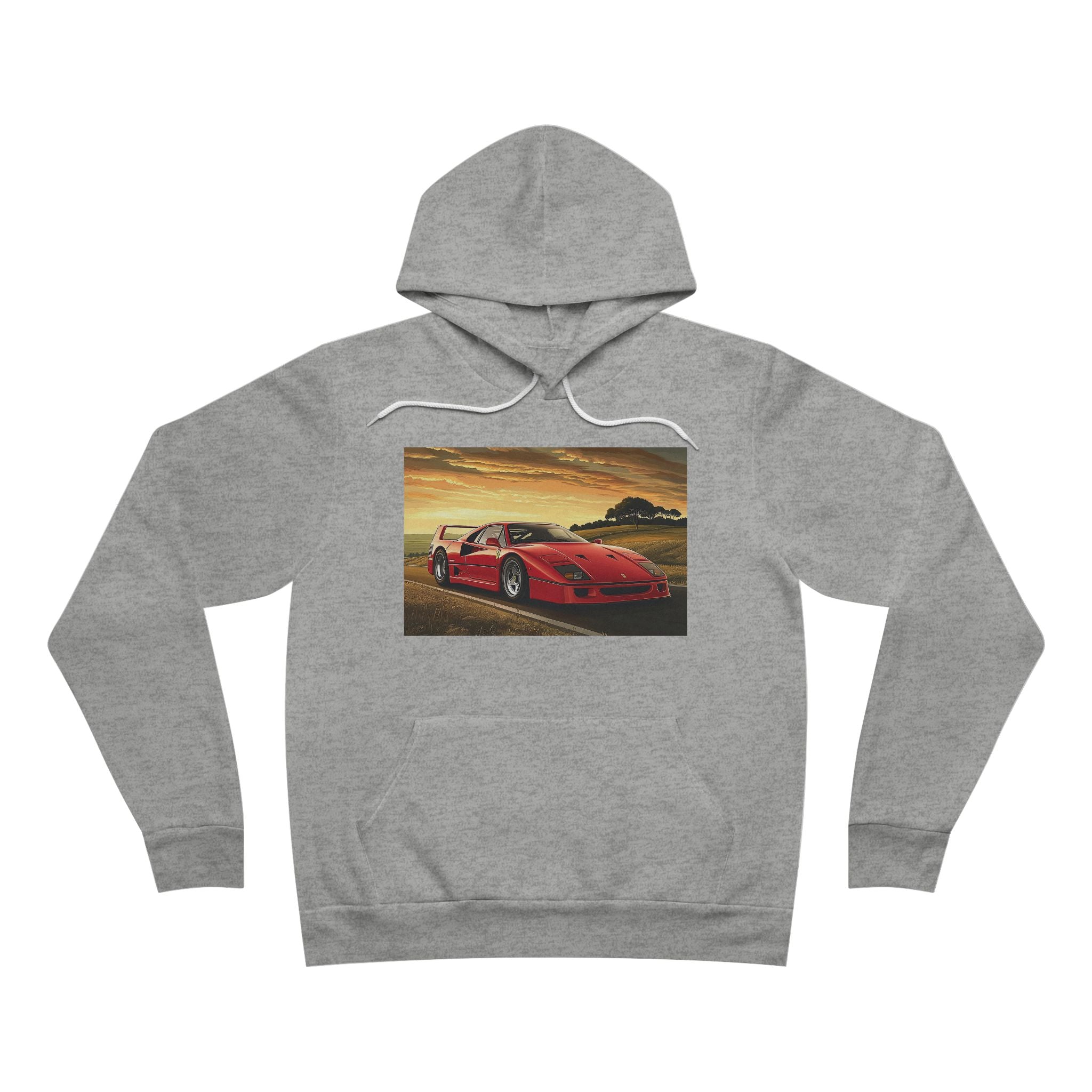 Ferrari F40 Hoodie | Supercar Enthusiast Sweatshirt | CarLore Studio