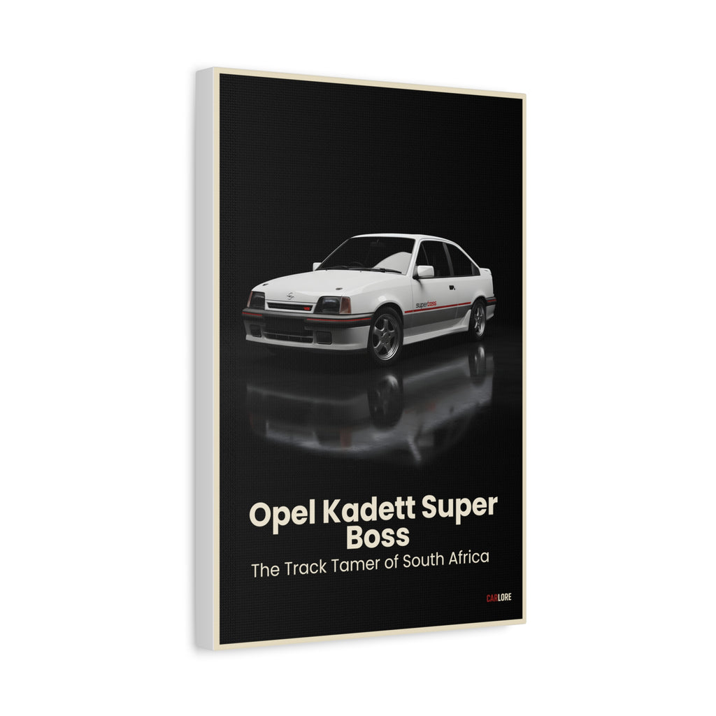 Opel Kadett Super Boss – The Track Tamer of South Africa | Hyper-Realistic Collector's Wall Art