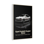 Opel Kadett Super Boss – The Track Tamer of South Africa | Hyper-Realistic Collector's Wall Art