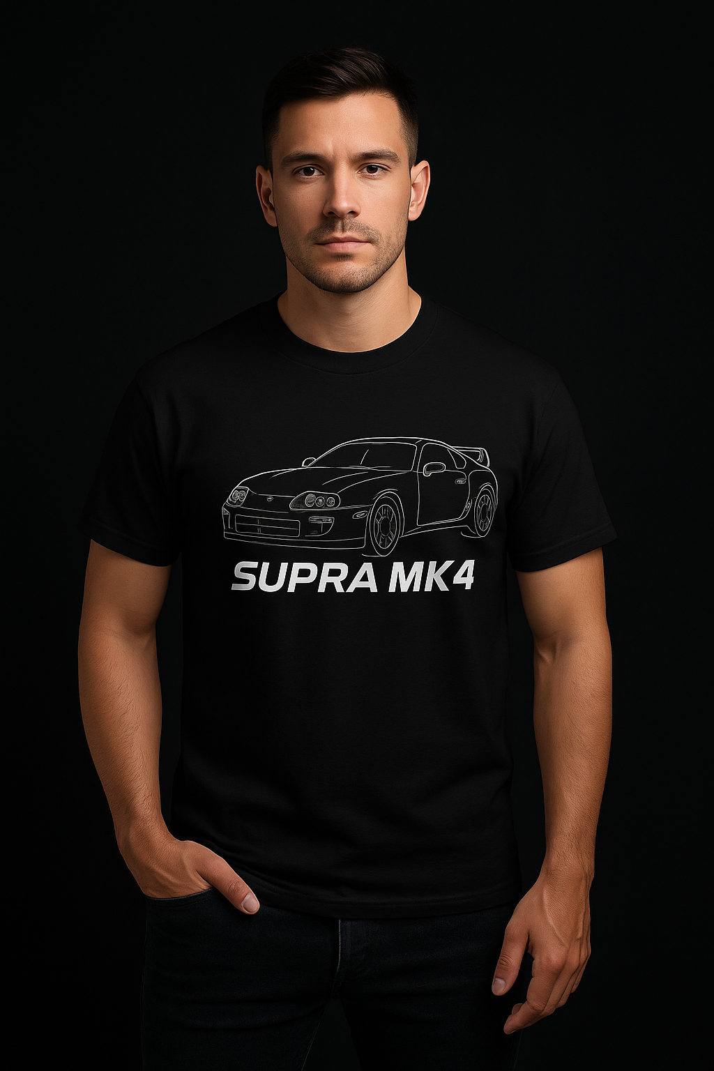 Supra MK4 — Minimalist JDM Sports Car Tee