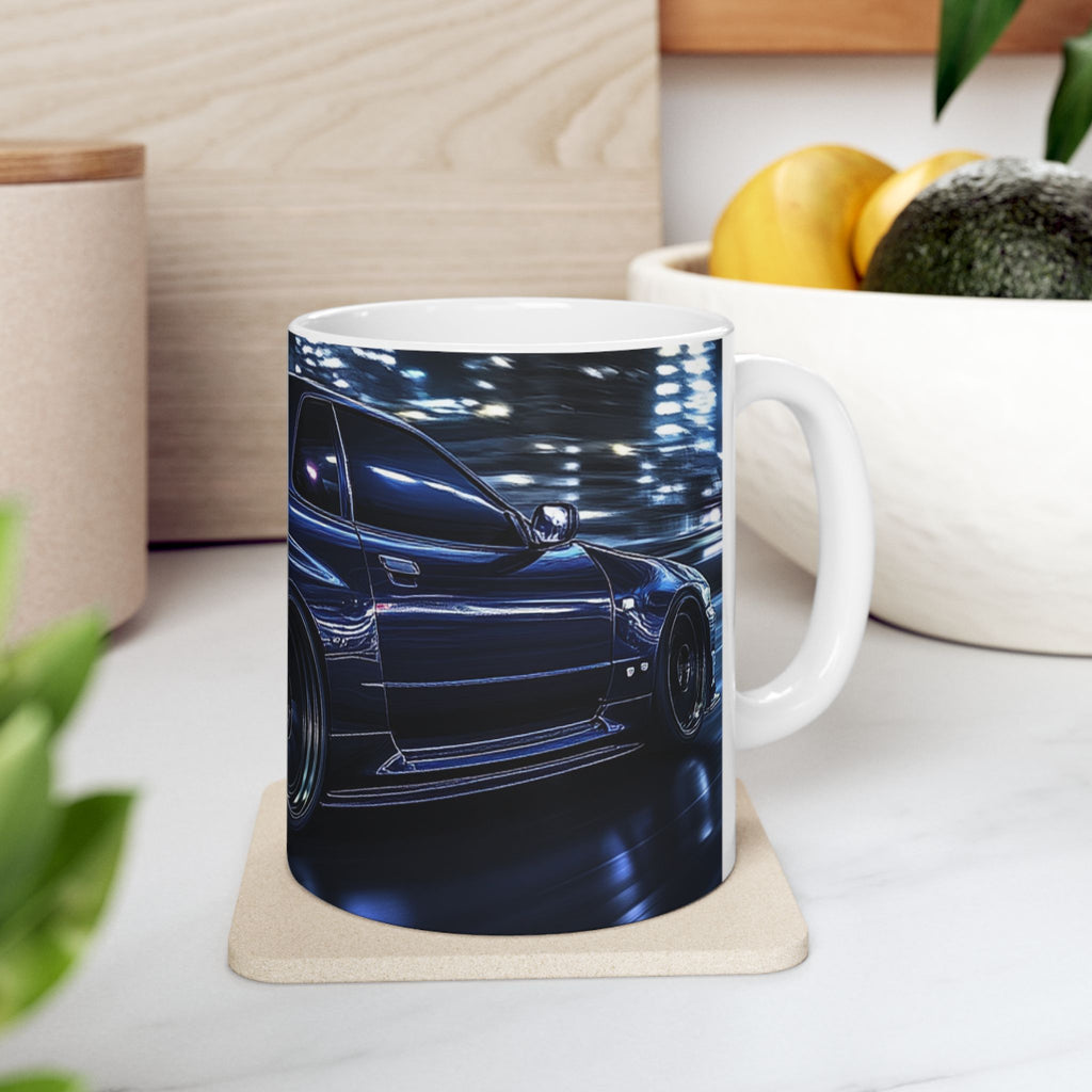 Nissan Skyline R34 GT-R Coffee Mug | JDM Car Enthusiast Gift | CarLore Studio