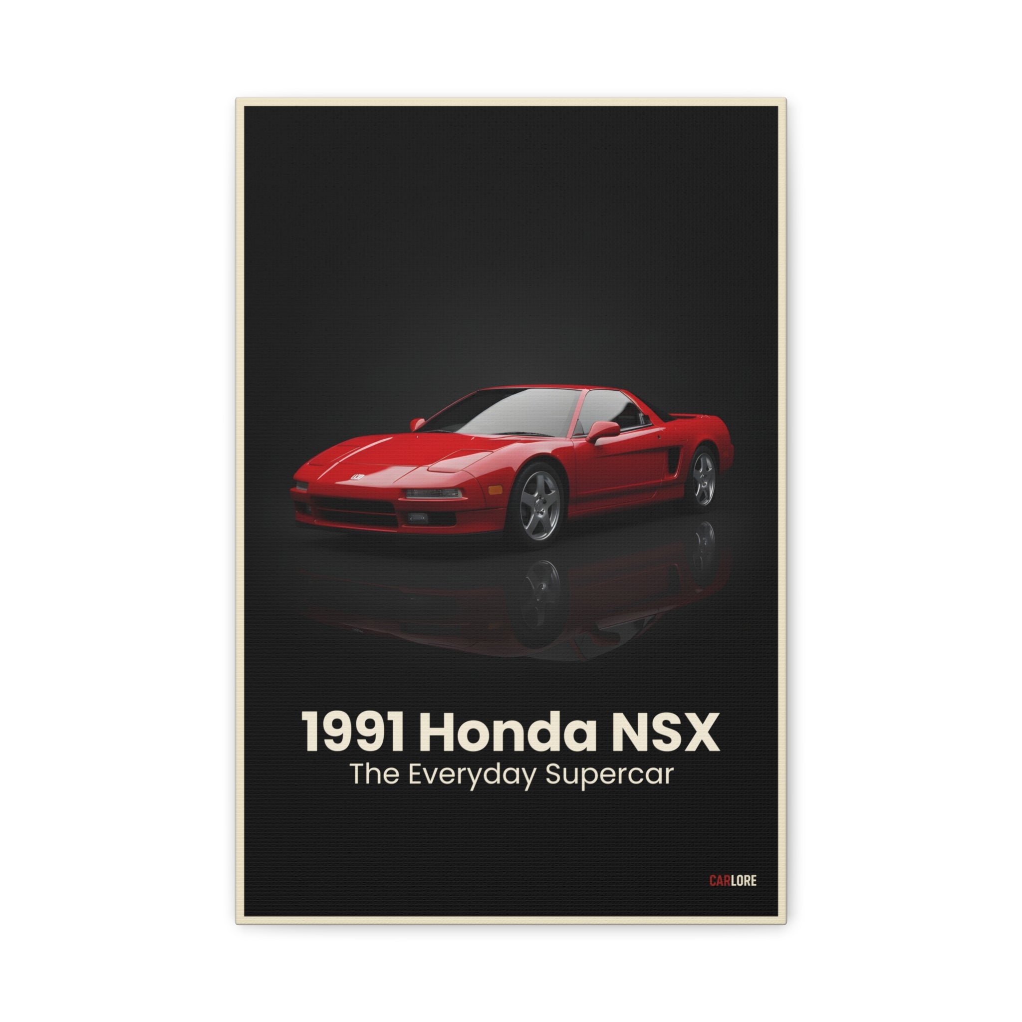 1991 Honda NSX – The Everyday Supercar | Hyper-Realistic Collector's Wall Art