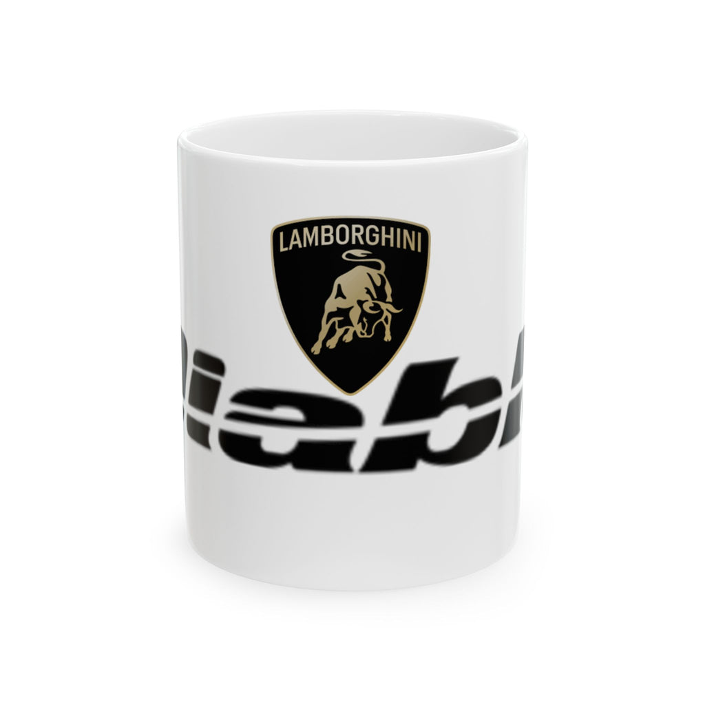 Lamborghini Diablo Ceramic Mug