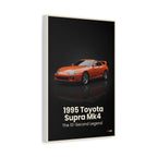 1995 Toyota Supra Mk4 – The 10-Second Legend | Hyper-Realistic Collector's Wall Art
