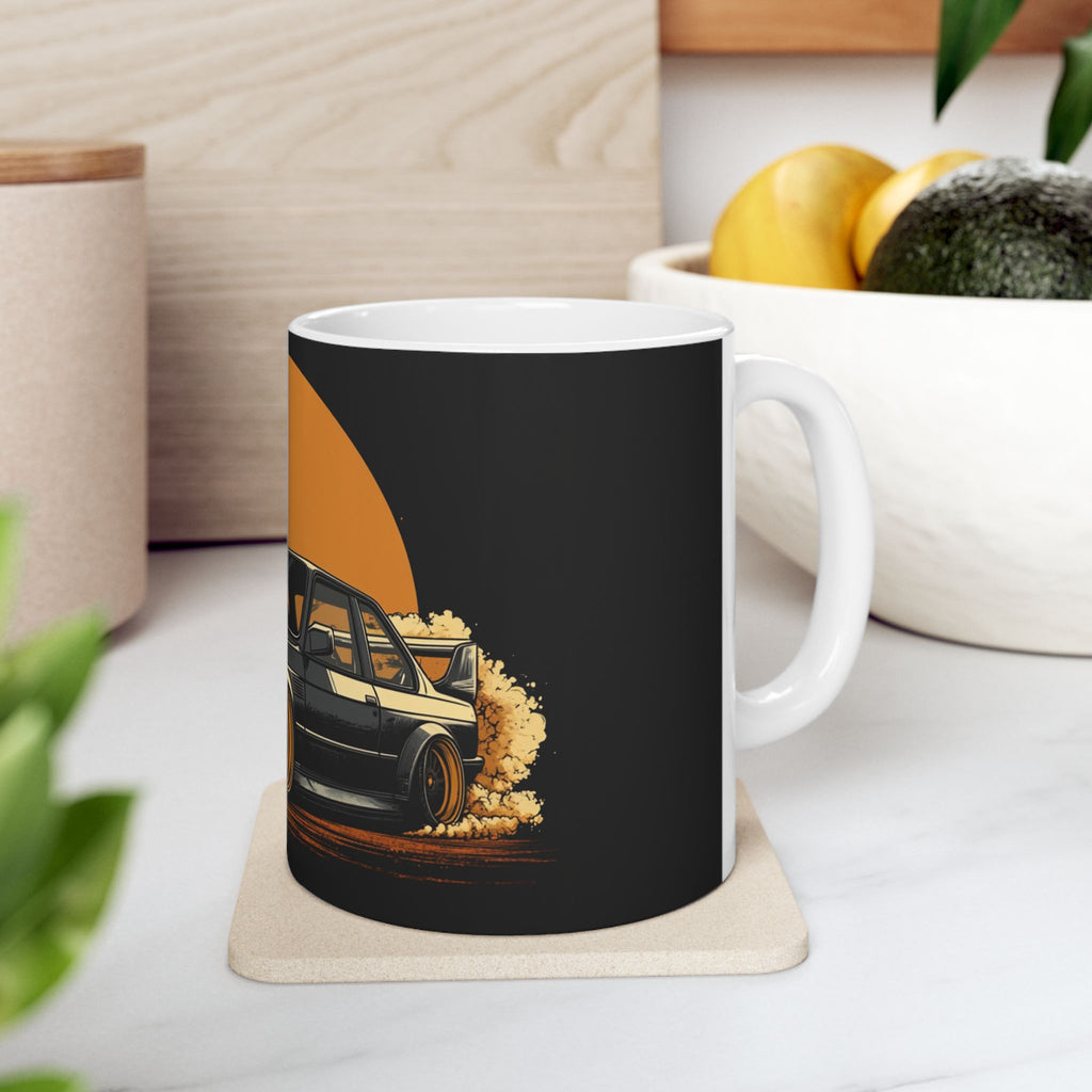 BMW E30 Gusheshe Coffee Mug | SA Car Culture Gift | CarLore Studio