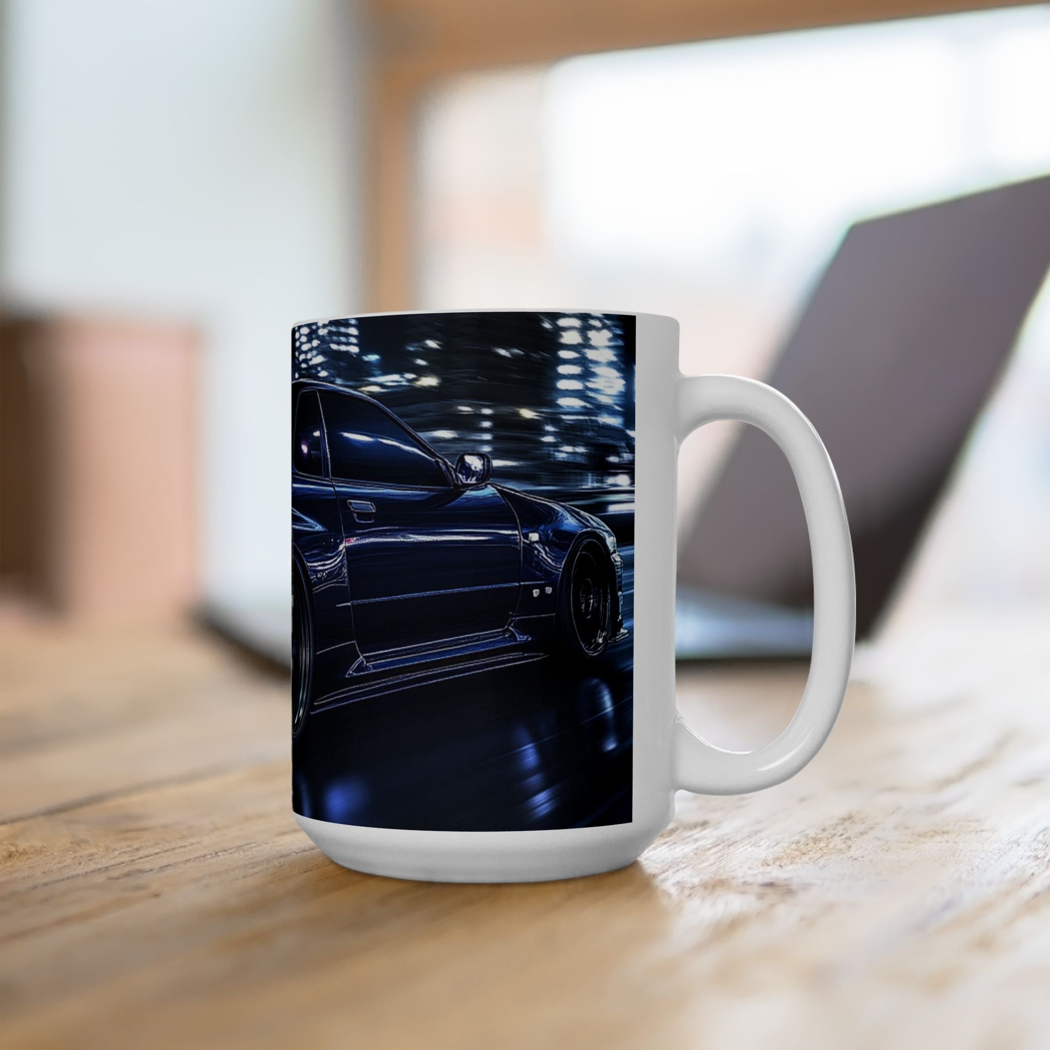 Nissan Skyline R34 GT-R Coffee Mug | JDM Car Enthusiast Gift | CarLore Studio