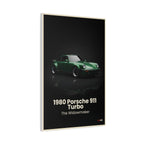 1980 Porsche 911 Turbo – "The Widowmaker" | Hyper-Realistic Collector's Wall Art