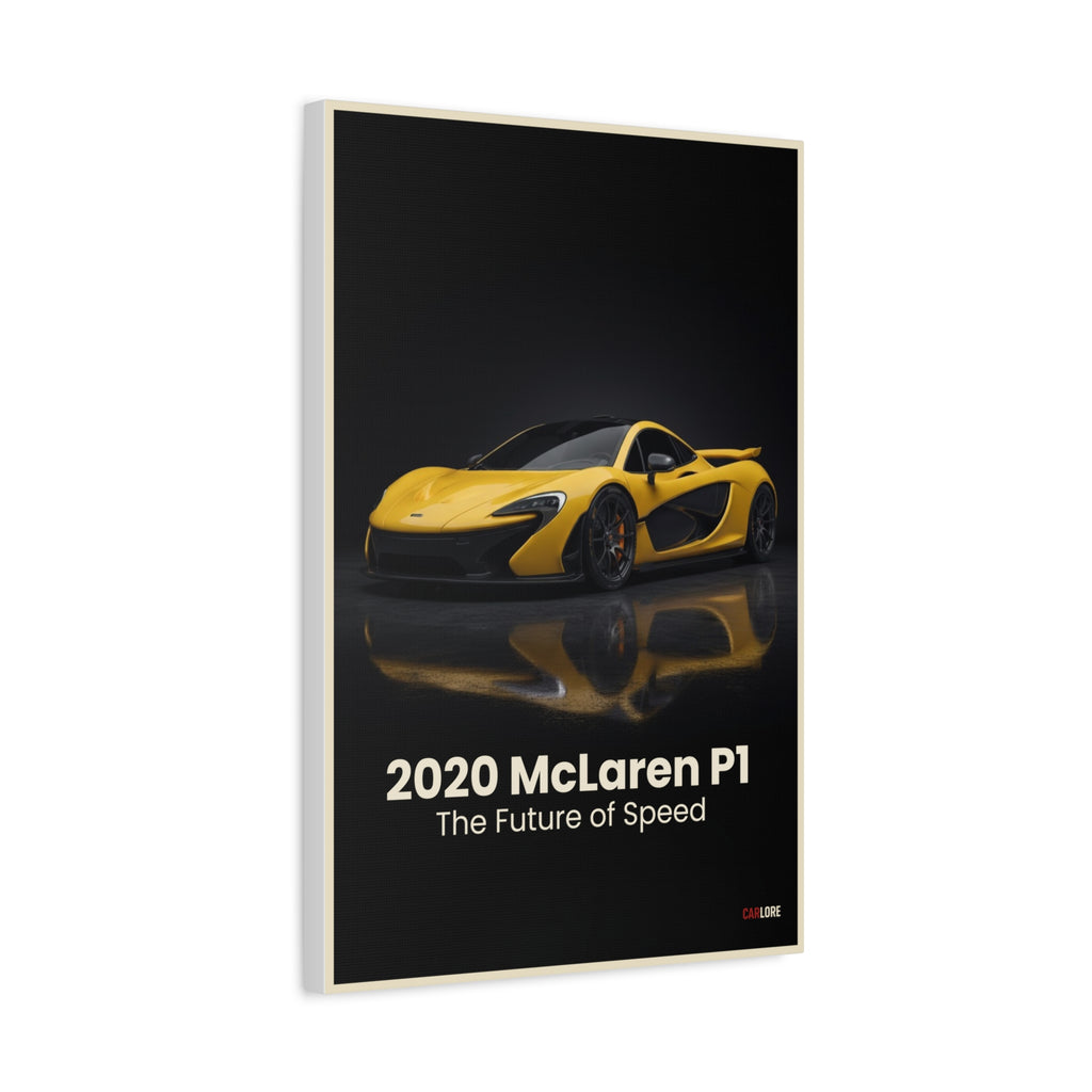 2020 McLaren P1 – The Future of Speed | Hyper-Realistic Collector's Wall Art