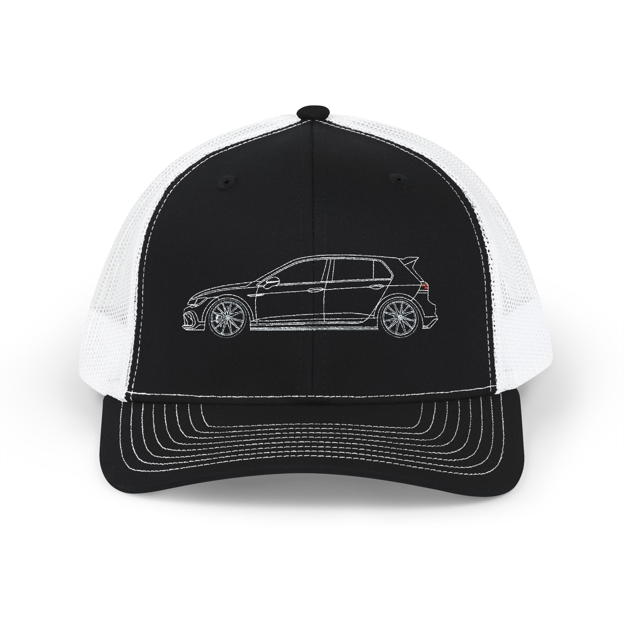 Volkswagen Golf 8 GTI Snapback Cap | SA Hot Hatch Hat | CarLore Studio