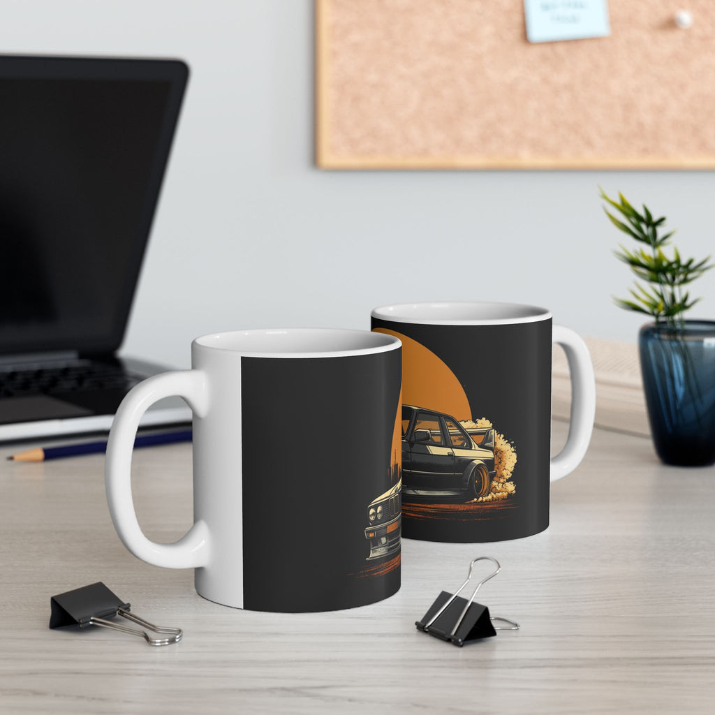 BMW E30 Gusheshe Coffee Mug | SA Car Culture Gift | CarLore Studio