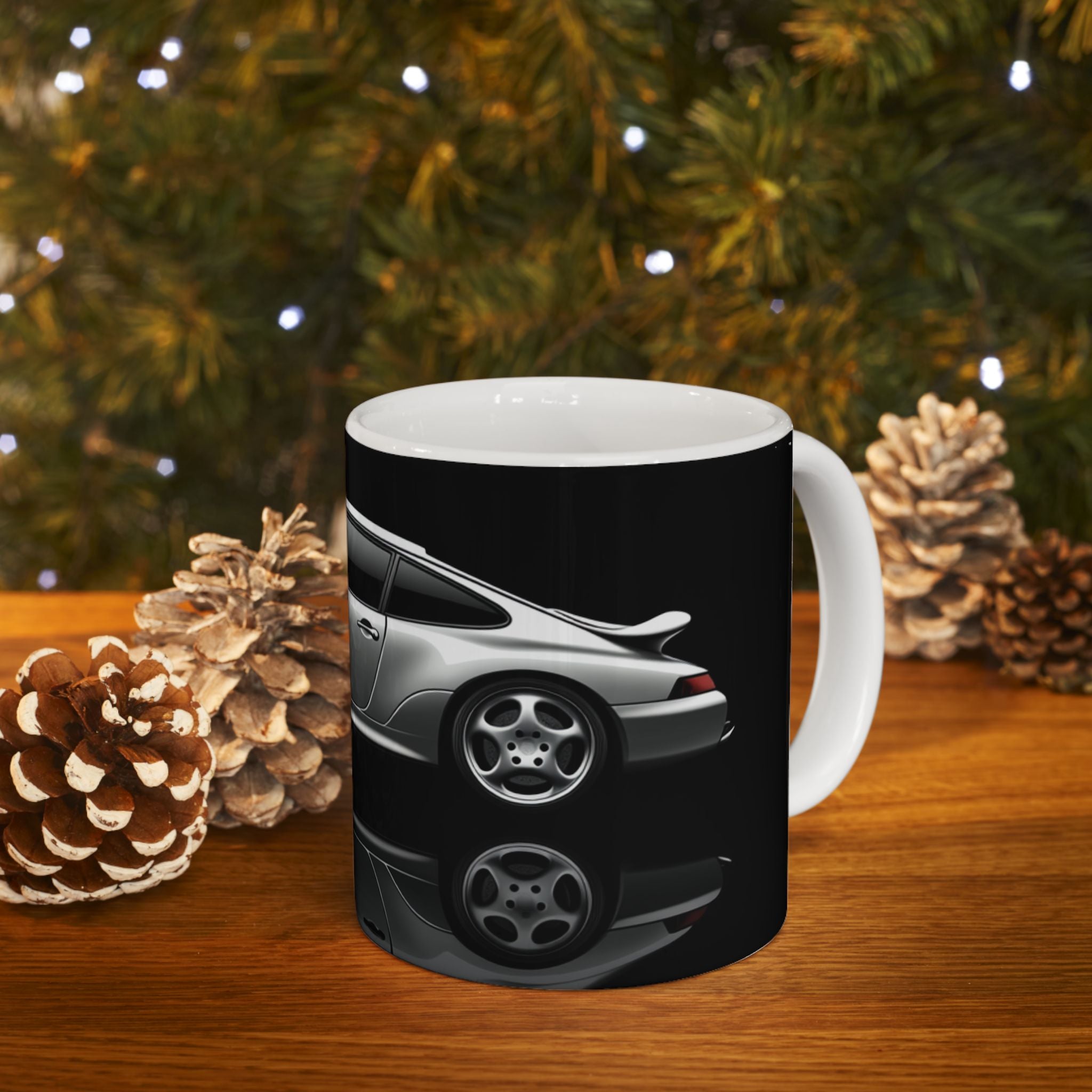 Porsche 911 Coffee Mug | Sports Car Enthusiast Gift | CarLore Studio