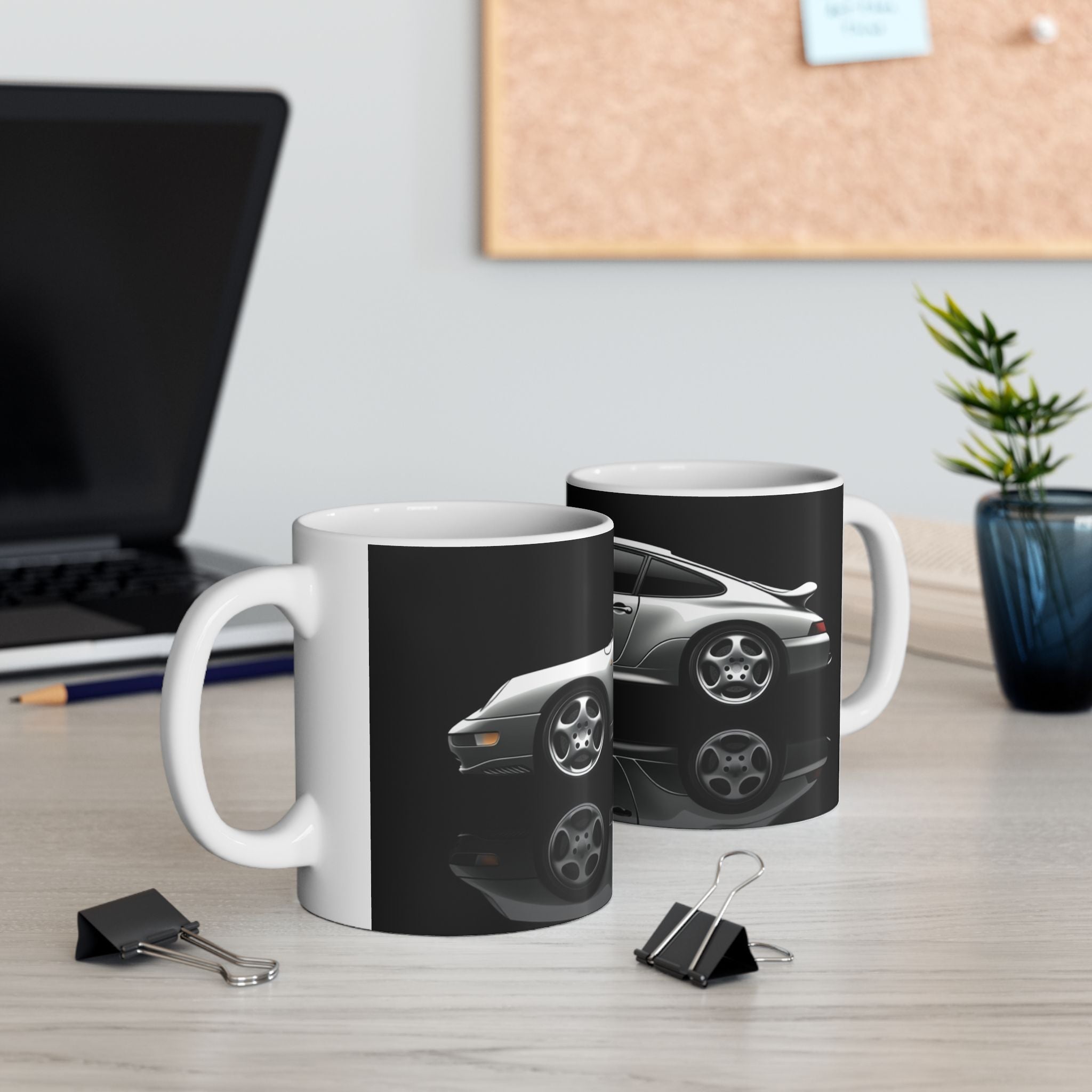 Porsche 911 Coffee Mug | Sports Car Enthusiast Gift | CarLore Studio