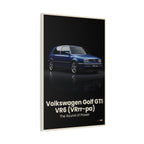Volkswagen Golf GTI VR6 (VRrr-pa) – The Sound of Power | Hyper-Realistic Collector's Wall Art