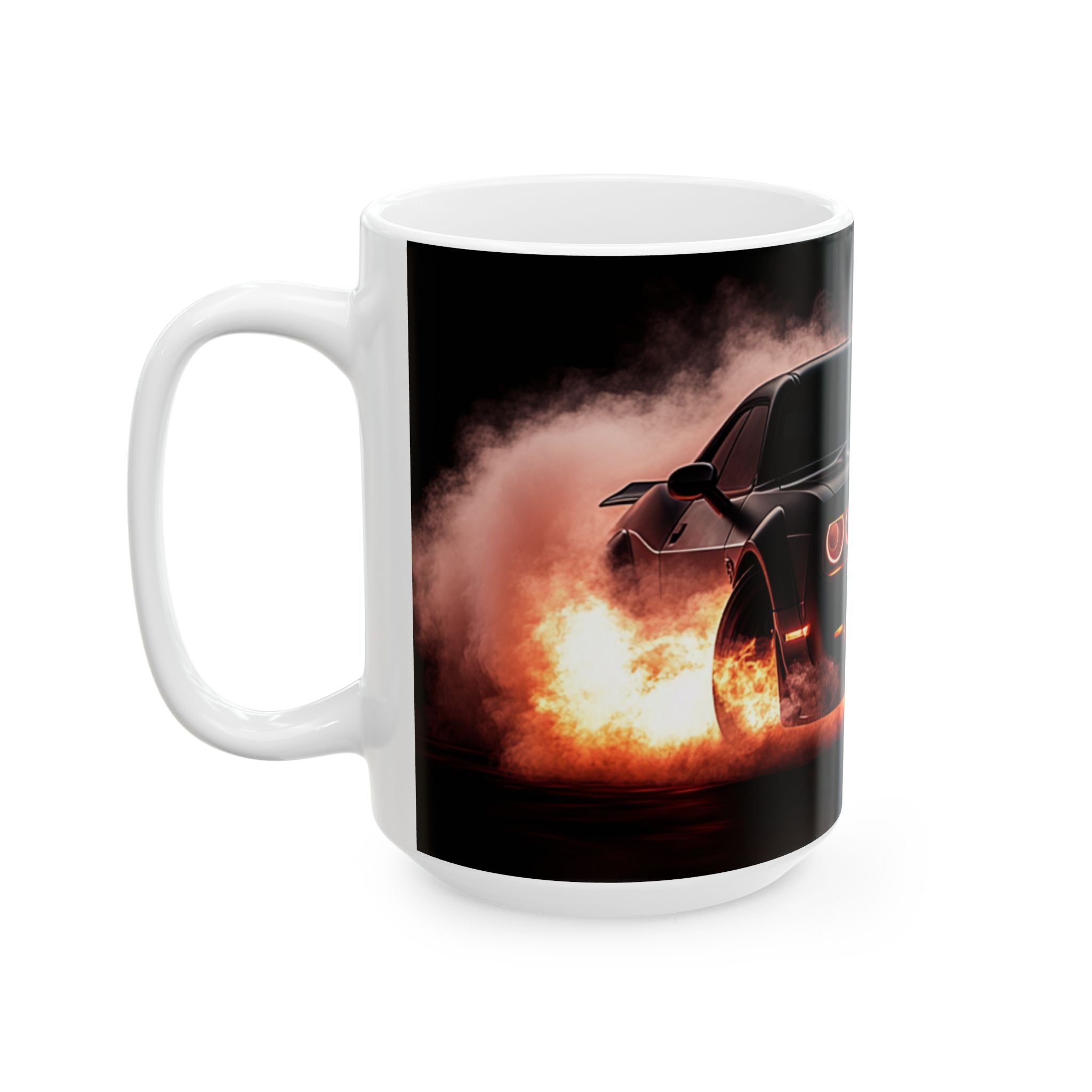 Dodge Challenger Hellcat Coffee Mug | Muscle Car Enthusiast Gift | CarLore Studio