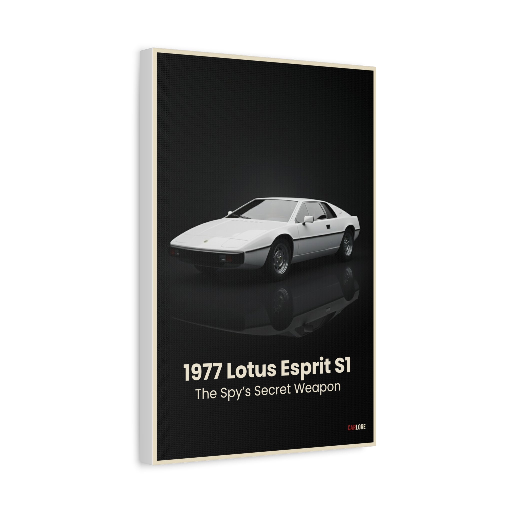 1977 Lotus Esprit S1 – The Spy’s Secret Weapon | Hyper-Realistic Collector's Wall Art