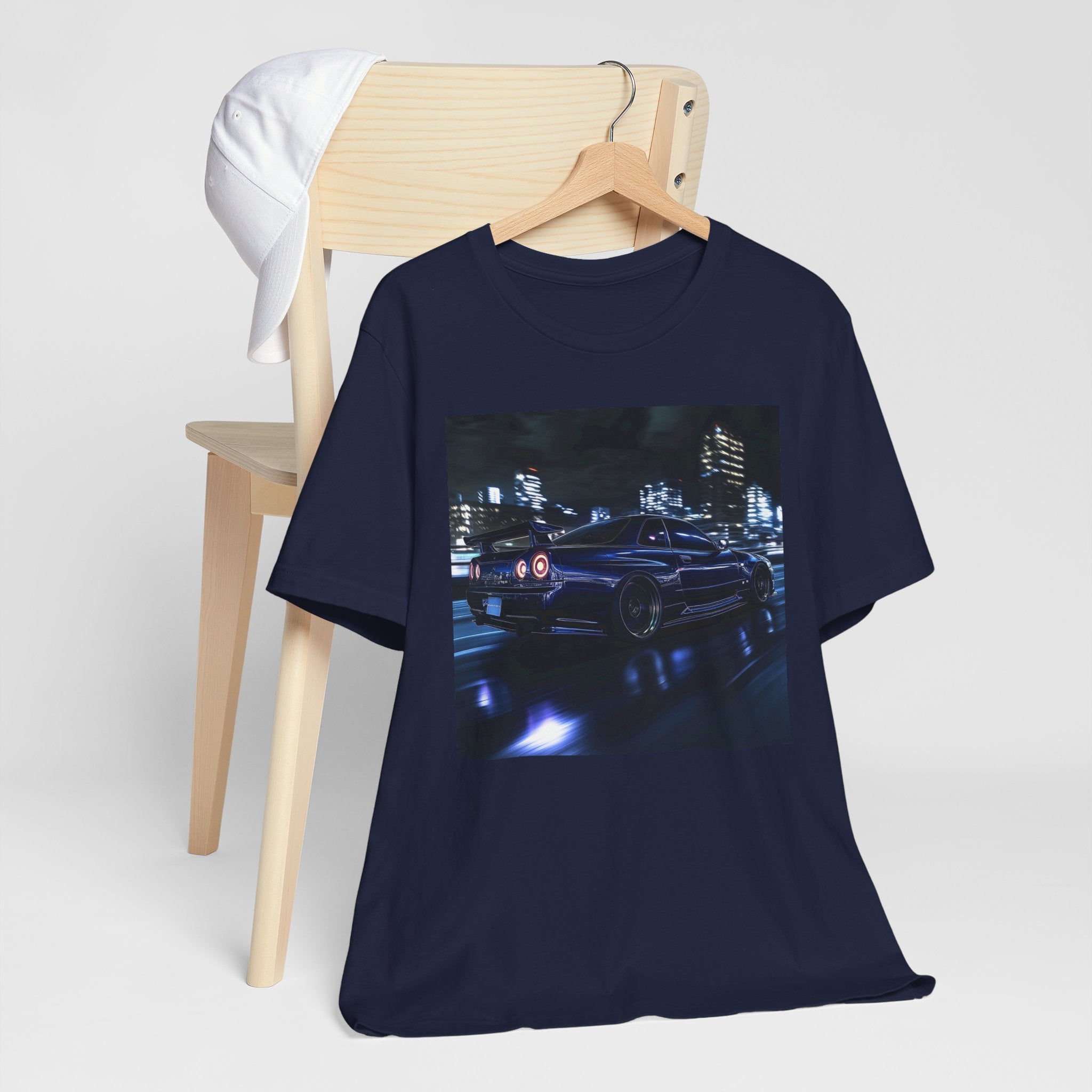 Nissan Skyline R34 GT-R Graphic T-Shirt | JDM Car Enthusiast Tee | CarLore Studio
