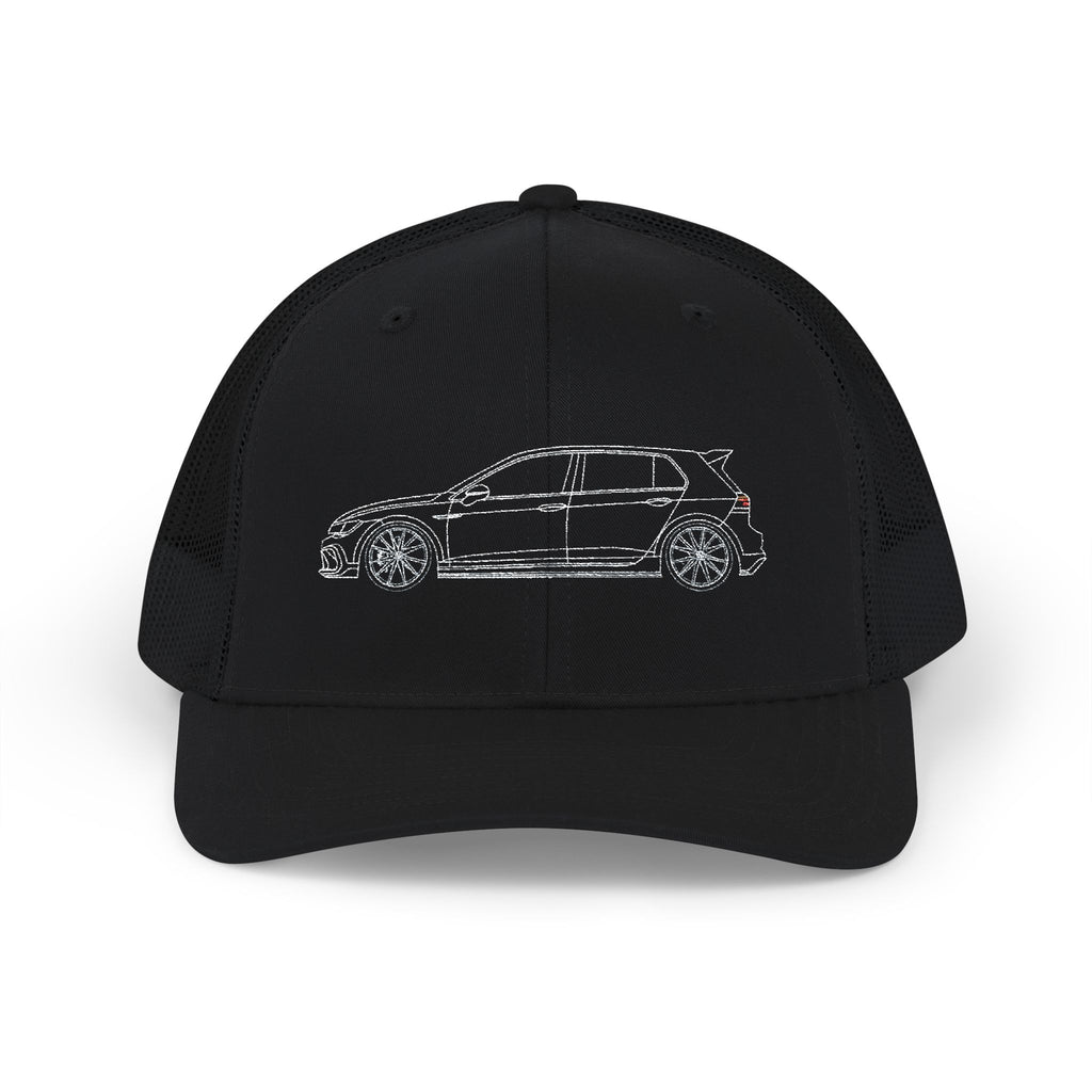 Volkswagen Golf 8 GTI Snapback Cap | SA Hot Hatch Hat | CarLore Studio