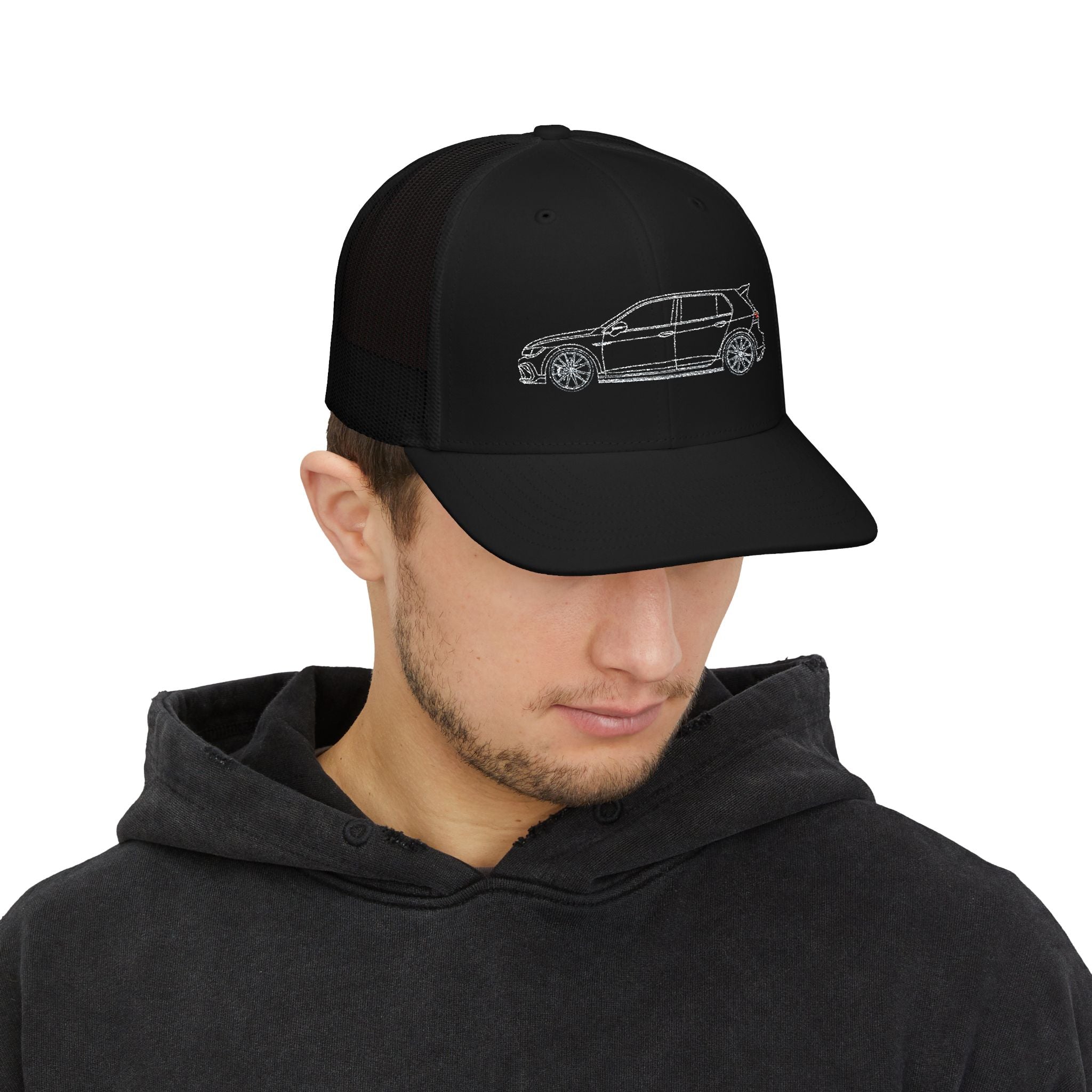 Volkswagen Golf 8 GTI Snapback Cap | SA Hot Hatch Hat | CarLore Studio