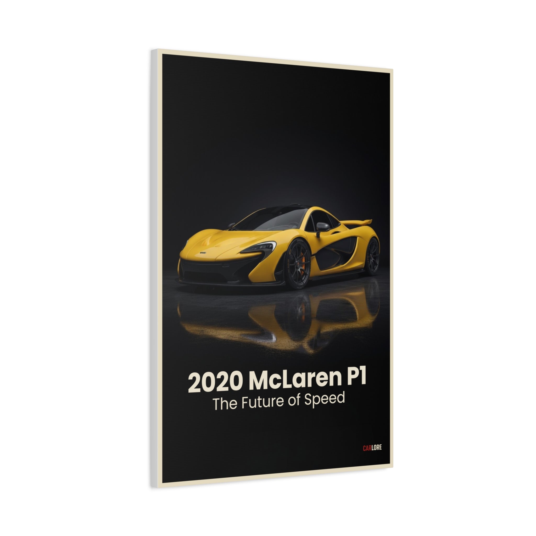 2020 McLaren P1 – The Future of Speed | Hyper-Realistic Collector's Wall Art