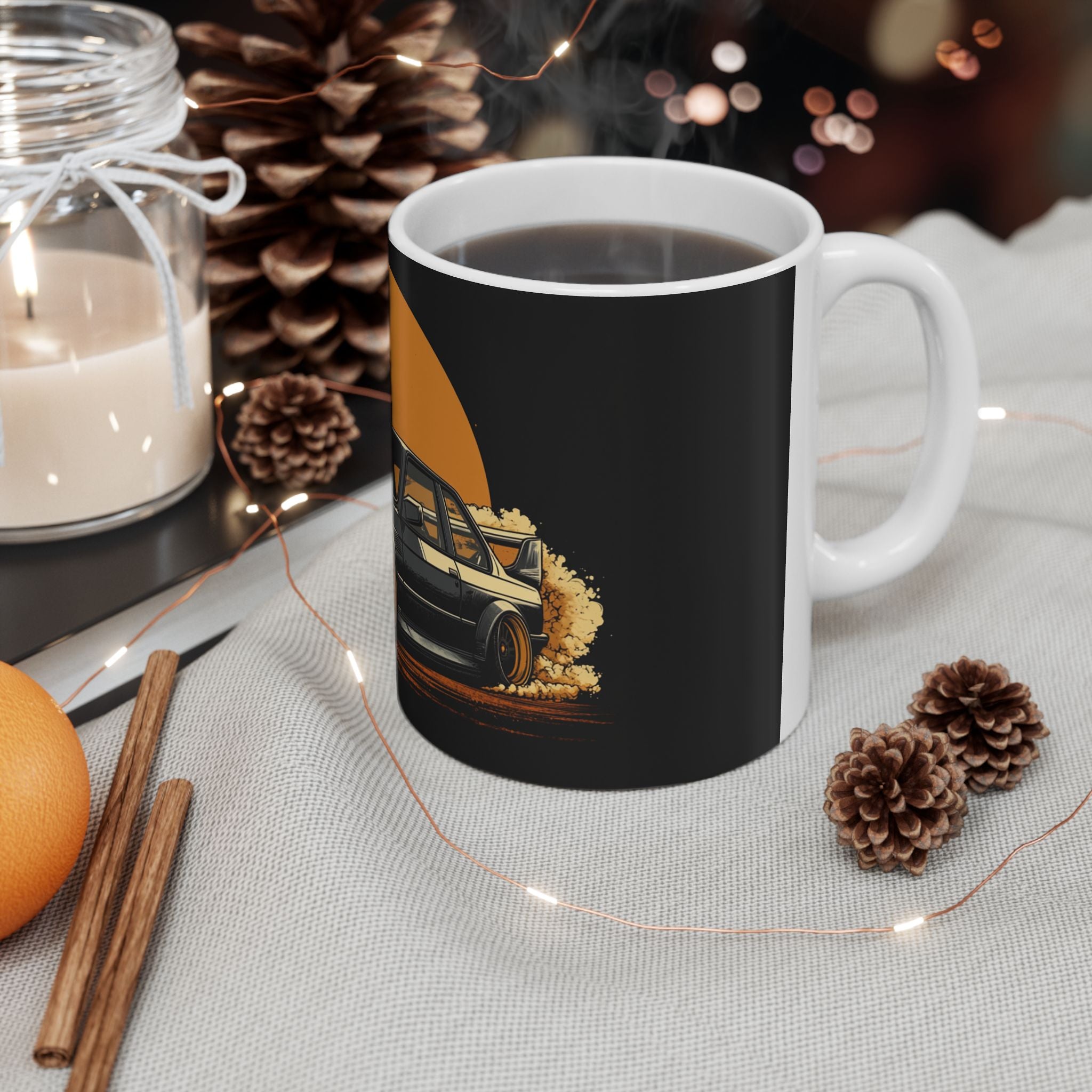 BMW E30 Gusheshe Coffee Mug | SA Car Culture Gift | CarLore Studio