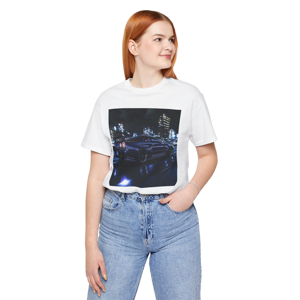 Nissan Skyline R34 GT-R Graphic T-Shirt | JDM Car Enthusiast Tee | CarLore Studio