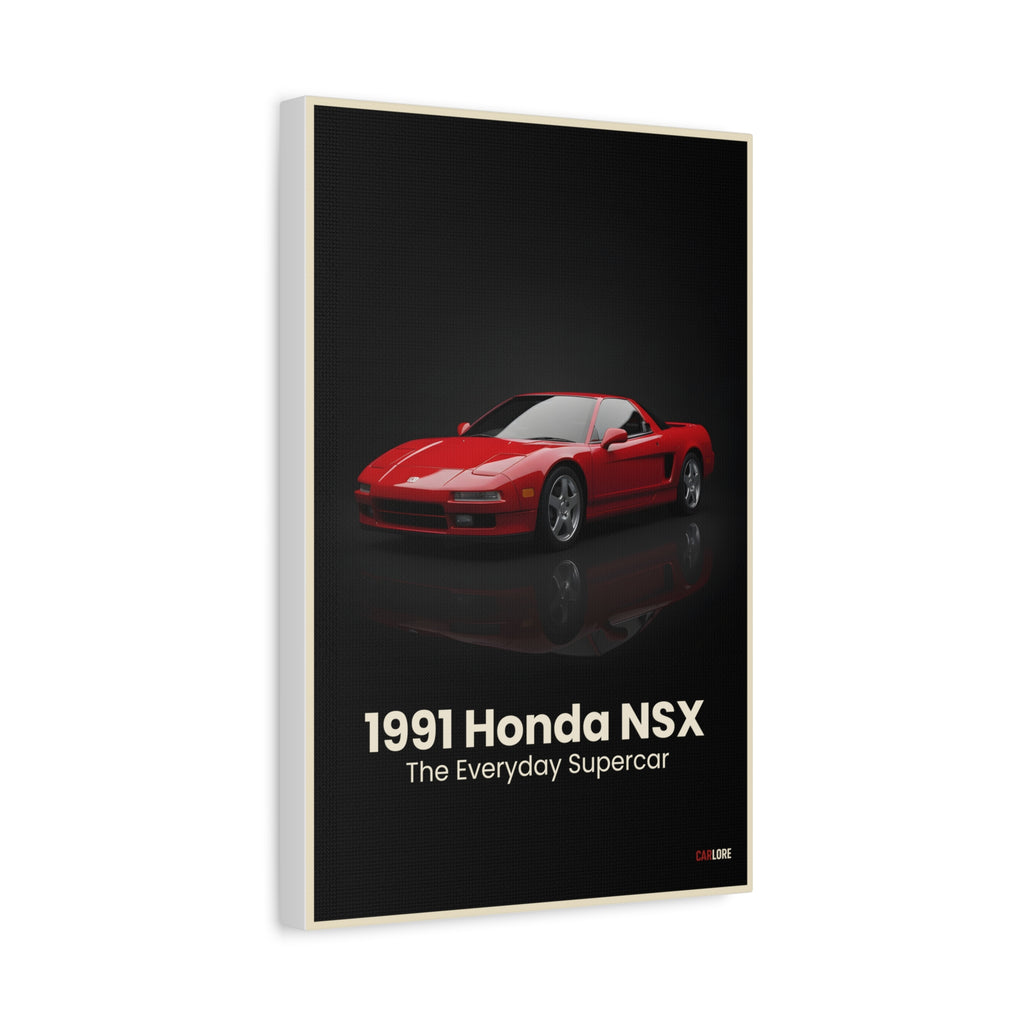 1991 Honda NSX – The Everyday Supercar | Hyper-Realistic Collector's Wall Art