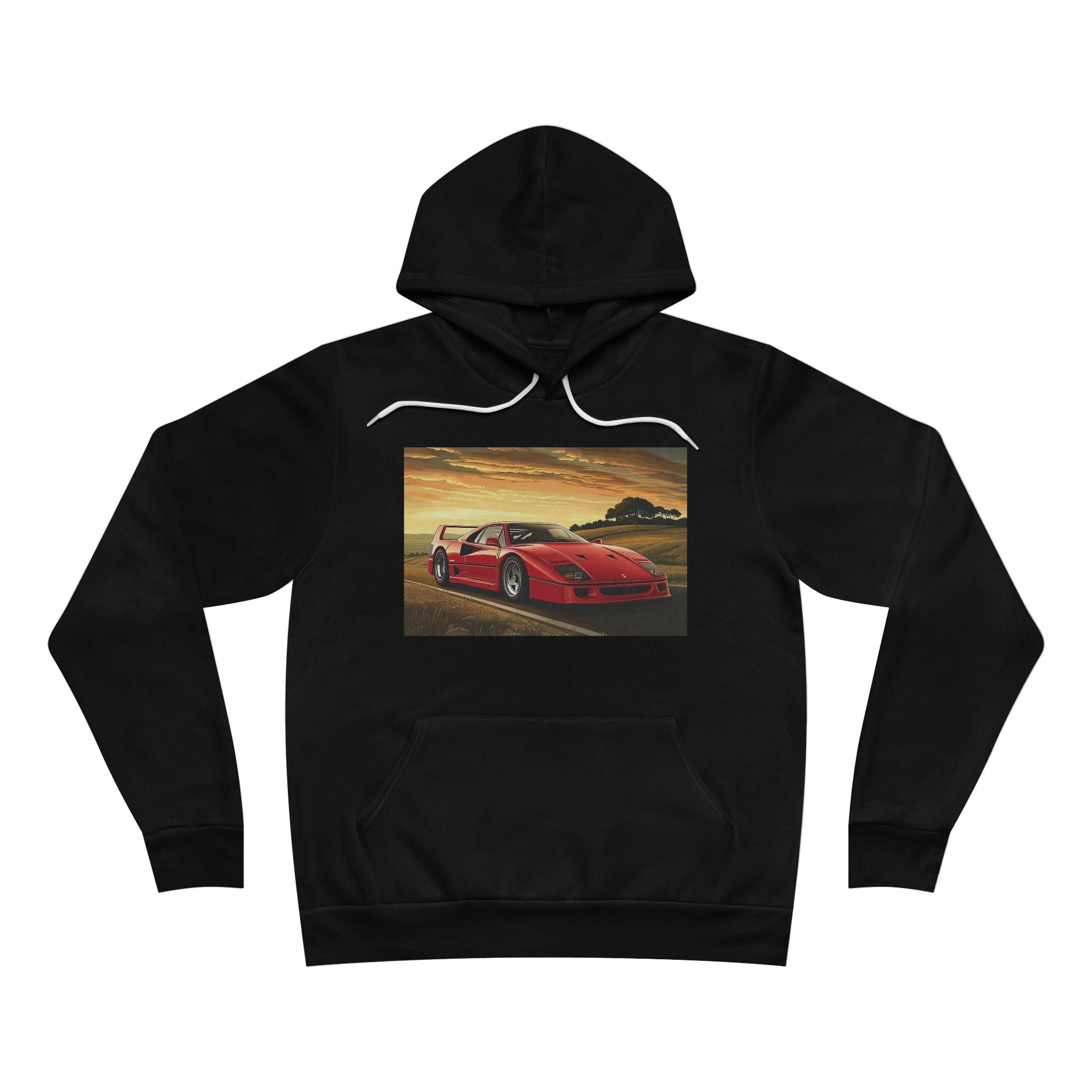 Ferrari F40 Hoodie | Supercar Enthusiast Sweatshirt | CarLore Studio