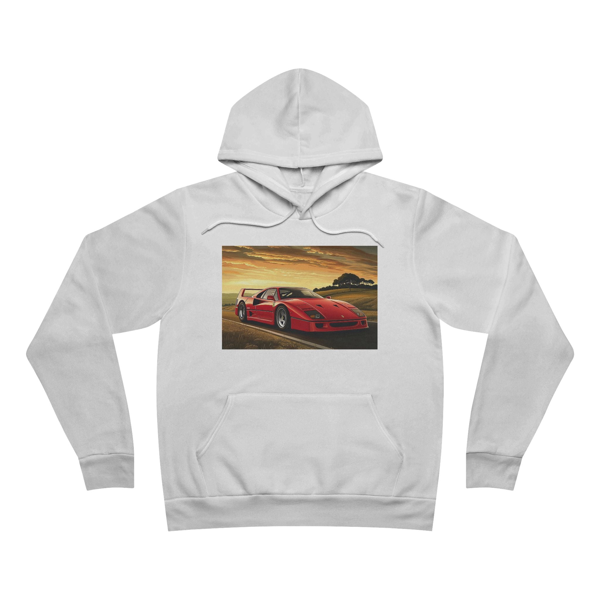 Ferrari F40 Hoodie | Supercar Enthusiast Sweatshirt | CarLore Studio