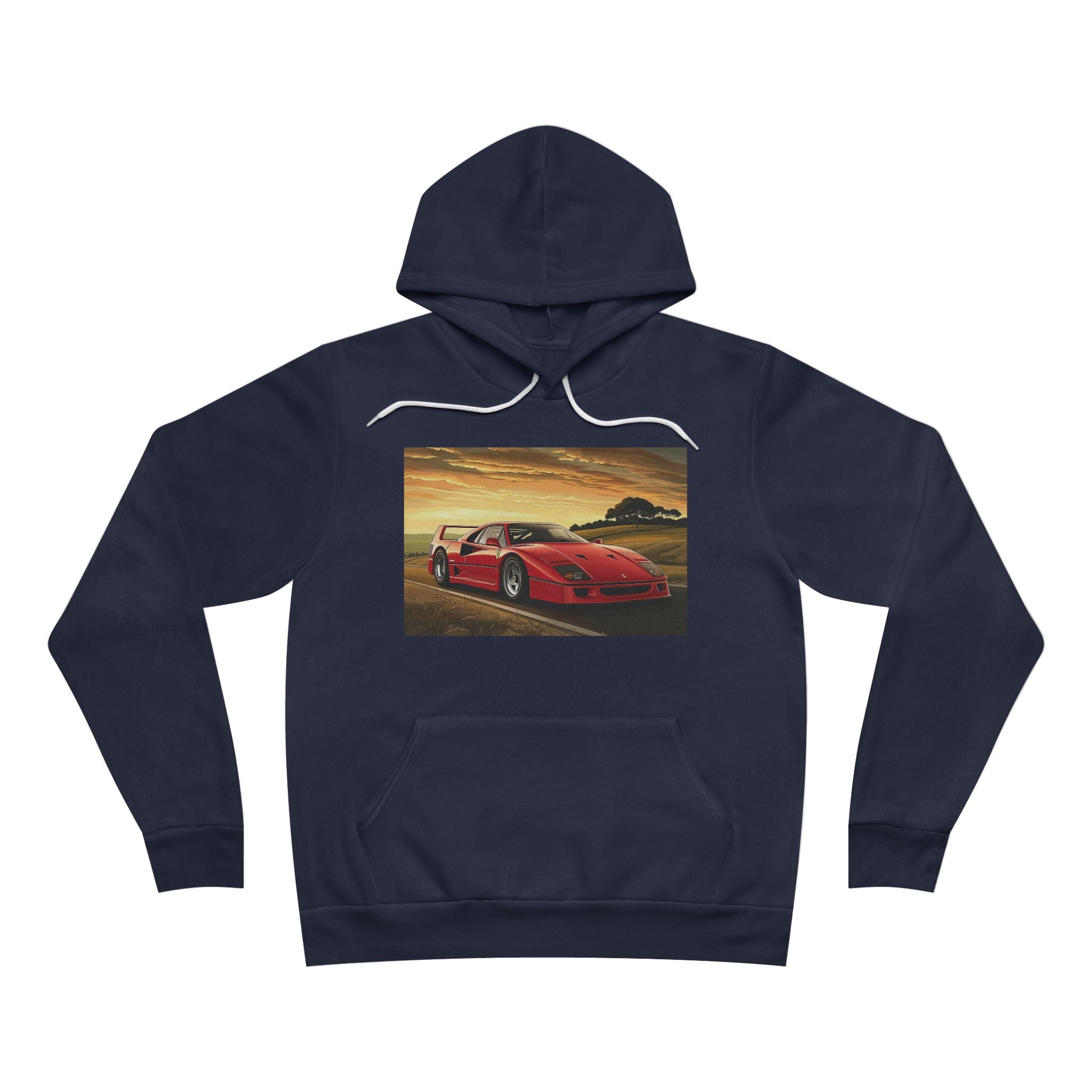 Ferrari F40 Hoodie | Supercar Enthusiast Sweatshirt | CarLore Studio
