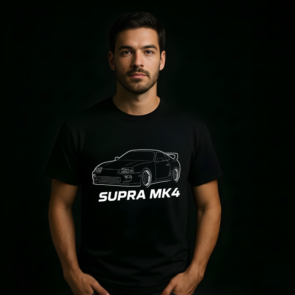 Supra MK4 — Minimalist JDM Sports Car Tee