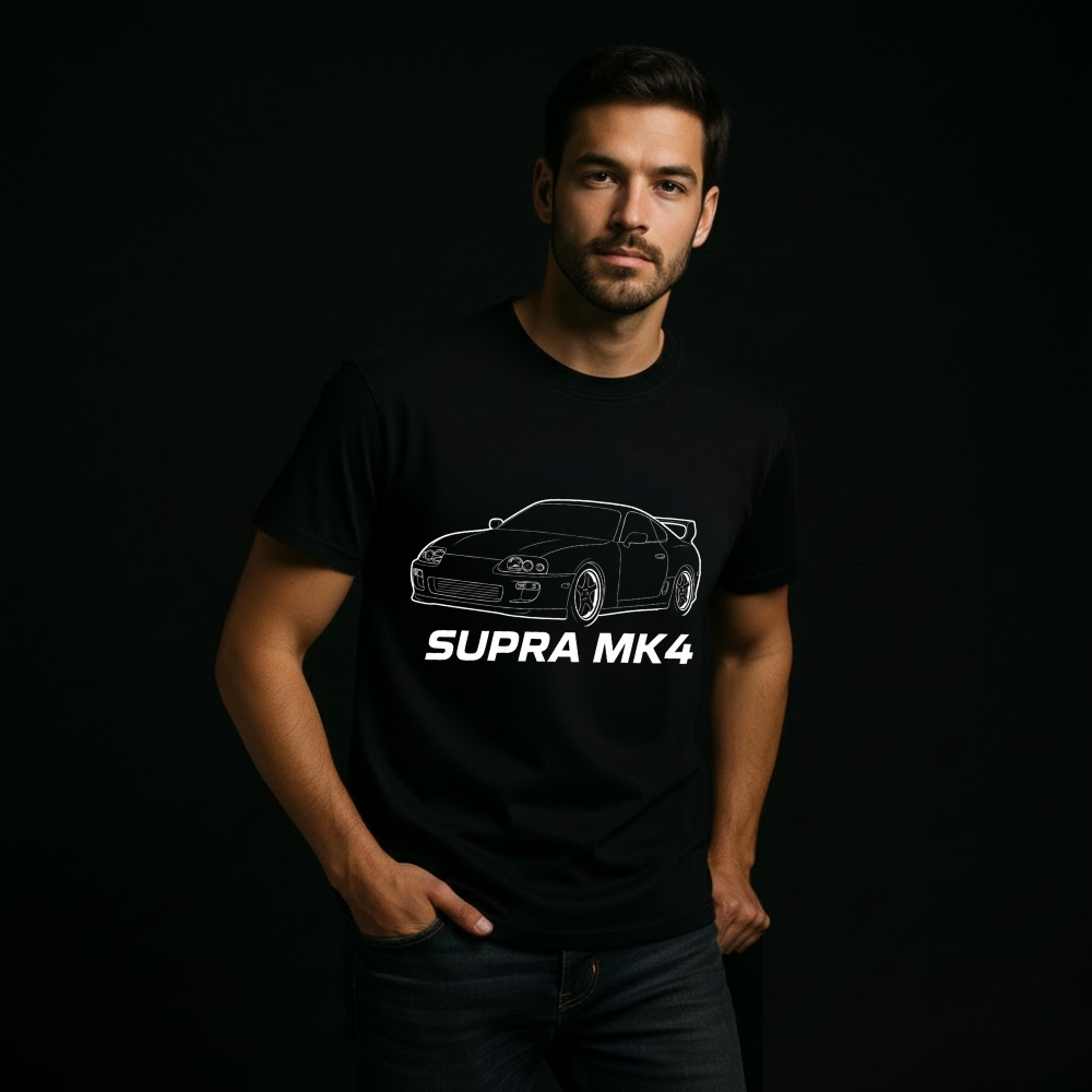 Supra MK4 — Minimalist JDM Sports Car Tee