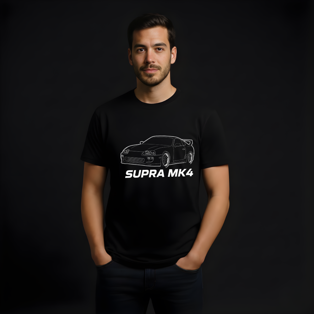 Supra MK4 — Minimalist JDM Sports Car Tee